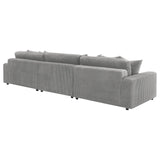 Blaine Upholstered Reversible Sectional Fog from Coaster - Luna Furniture