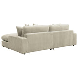 Blaine Upholstered Reversible Sectional Sofa Sand - 509899 - Luna Furniture