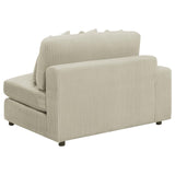 Blaine Upholstered Reversible Sectional Sofa Sand - 509899 - Luna Furniture