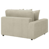 Blaine Upholstered Reversible Sectional Sofa Sand - 509899 - Luna Furniture