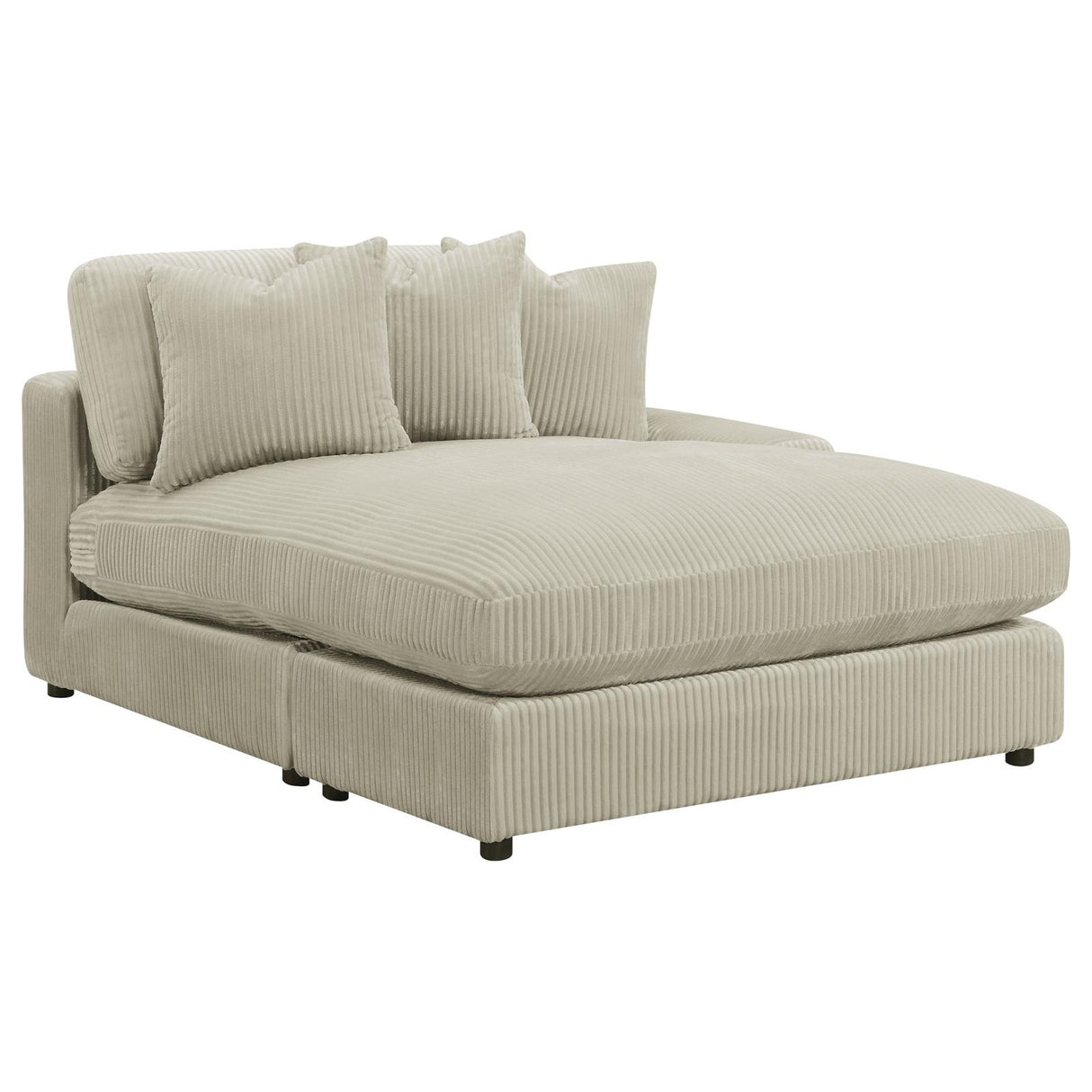 Blaine Upholstered Reversible Sectional Sofa Sand - 509899 - Luna Furniture