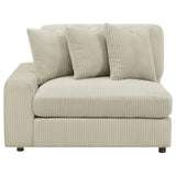 Blaine Upholstered Reversible Sectional Sofa Sand - 509899 - Luna Furniture