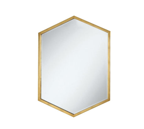 Bledel Gold Hexagon Shaped Wall Mirror from Coaster - Luna Furniture