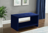 Cleo Blue Nightstand from Meridian - Luna Furniture