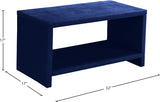 Cleo Blue Nightstand from Meridian - Luna Furniture