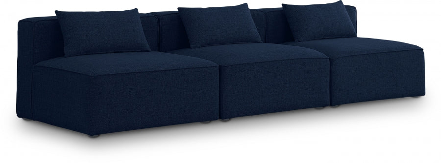 Cube Blue Modular Sofa from Meridian - Luna Furniture