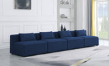 Cube Blue Modular Sofa from Meridian - Luna Furniture