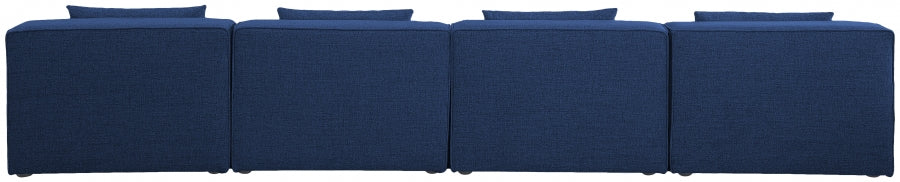 Cube Blue Modular Sofa from Meridian - Luna Furniture