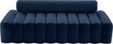 Melody Blue Velvet Sofa from Meridian - Luna Furniture