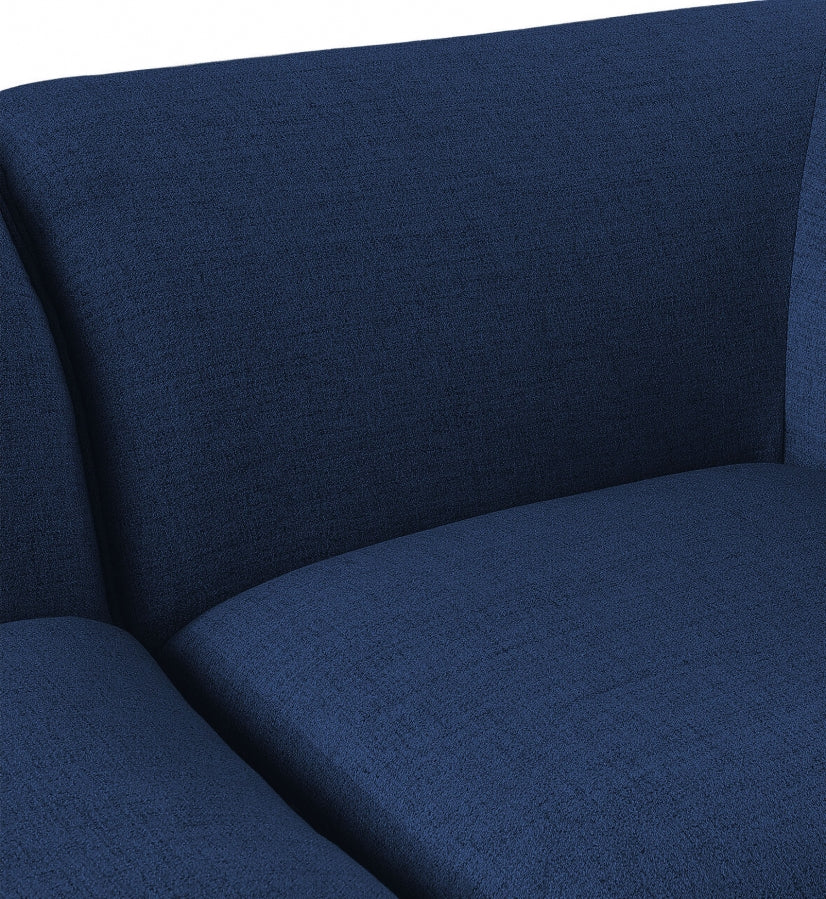 Miramar Blue Modular Armless Chair from Meridian - Luna Furniture