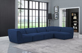 Miramar Blue Modular Sectional from Meridian - Luna Furniture