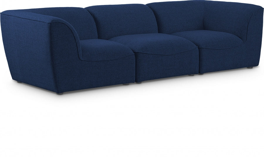 Miramar Blue Modular Sofa from Meridian - Luna Furniture