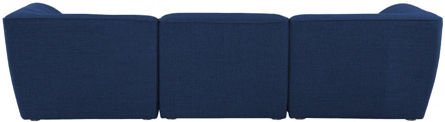 Miramar Blue Modular Sofa from Meridian - Luna Furniture