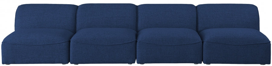 Miramar Blue Modular Sofa from Meridian - Luna Furniture