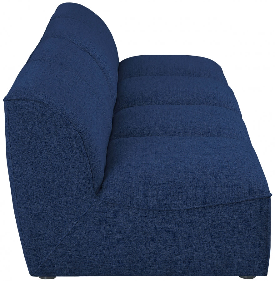 Miramar Blue Modular Sofa from Meridian - Luna Furniture