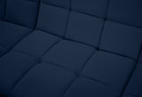 Relax Blue Velvet Modular 98" Sofa from Meridian - Luna Furniture