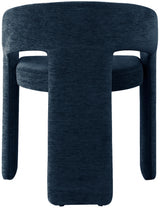 Rendition Blue Fabric Dining Chair from Meridian - Luna Furniture