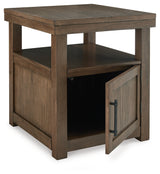 Boardernest Brown End Table from Ashley - Luna Furniture