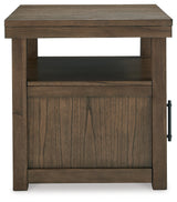 Boardernest Brown End Table from Ashley - Luna Furniture