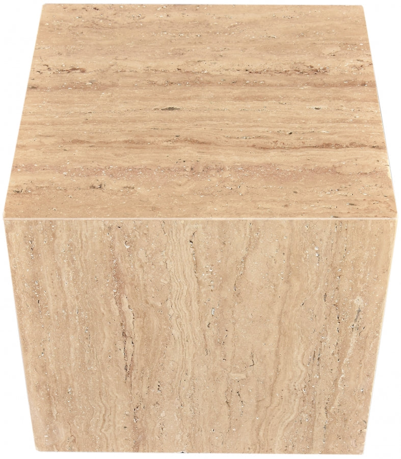 Bolzano End Table Beige from Meridian - Luna Furniture