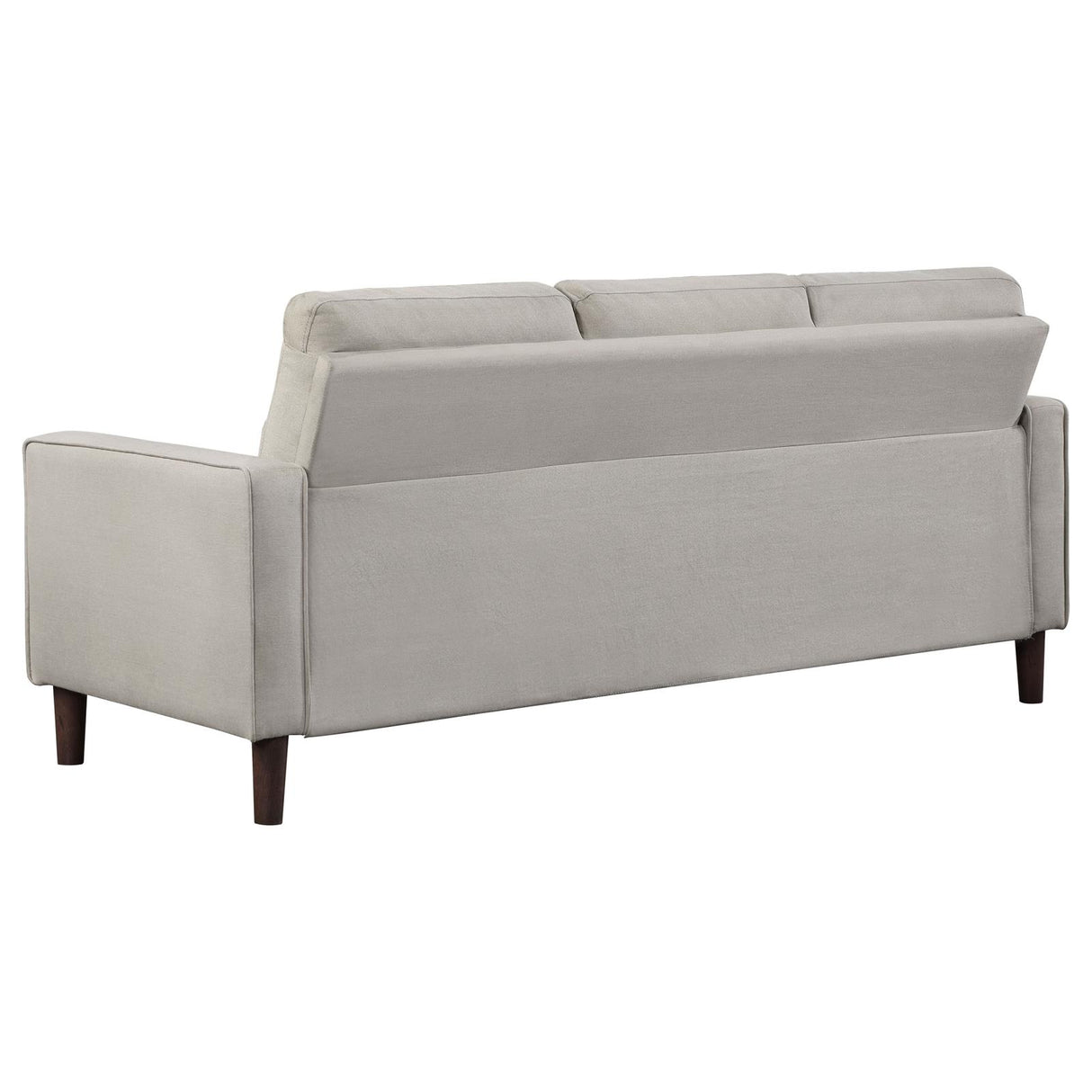 Bowen Upholstered Track Arms Tufted Sofa Beige - 506785 - Luna Furniture