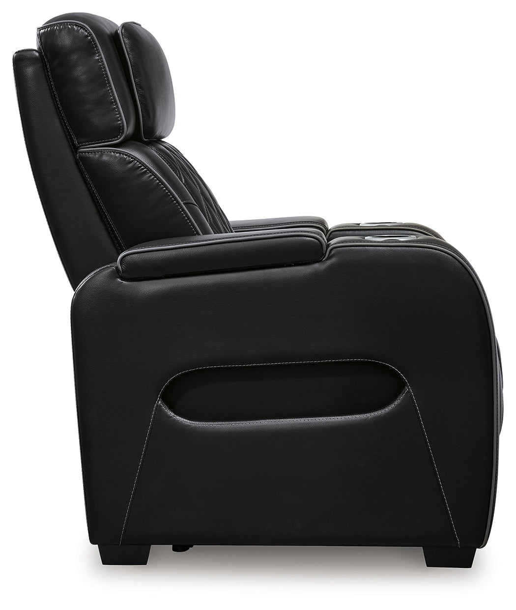 Boyington Black Power Recliner from Ashley - Luna Furniture