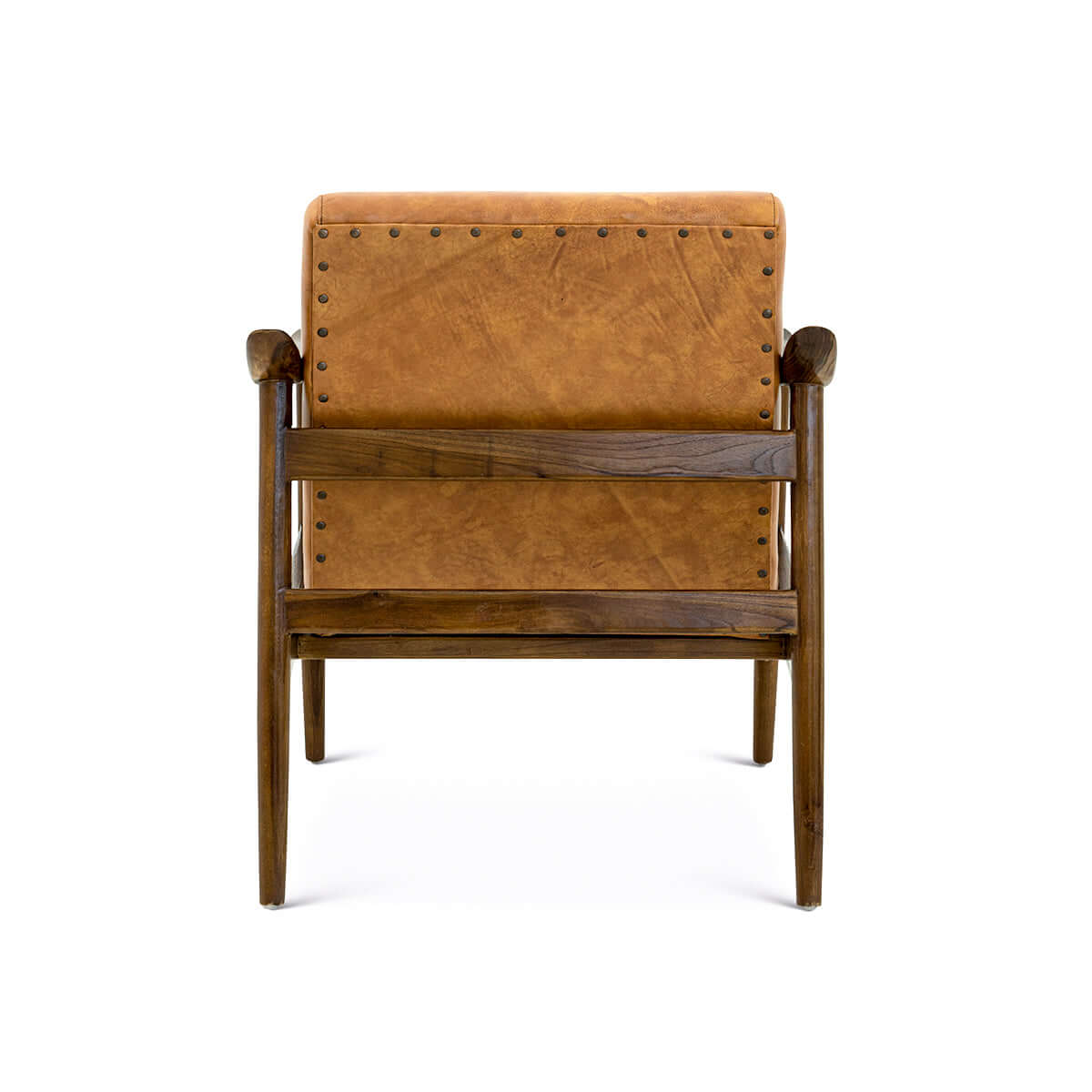 Brandon Tan Leather Lounge Chair Tan - AFC00034 - Luna Furniture