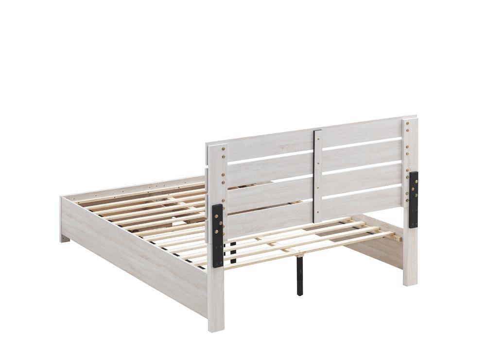 Brantford Queen Storage Bed Coastal White from Coaster - Luna Furniture