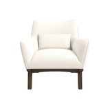 Brayden Mid Century Modern Beige Boucle Armchair - AFC00283 - Luna Furniture