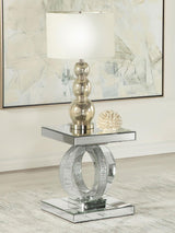 Breena Square End Table Mirror from Coaster - Luna Furniture