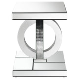 Breena Square End Table Mirror from Coaster - Luna Furniture