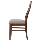 Briarwood Slat Back Dining Side Chair Mango Oak and Brown (Set of 2) from Coaster - Luna Furniture