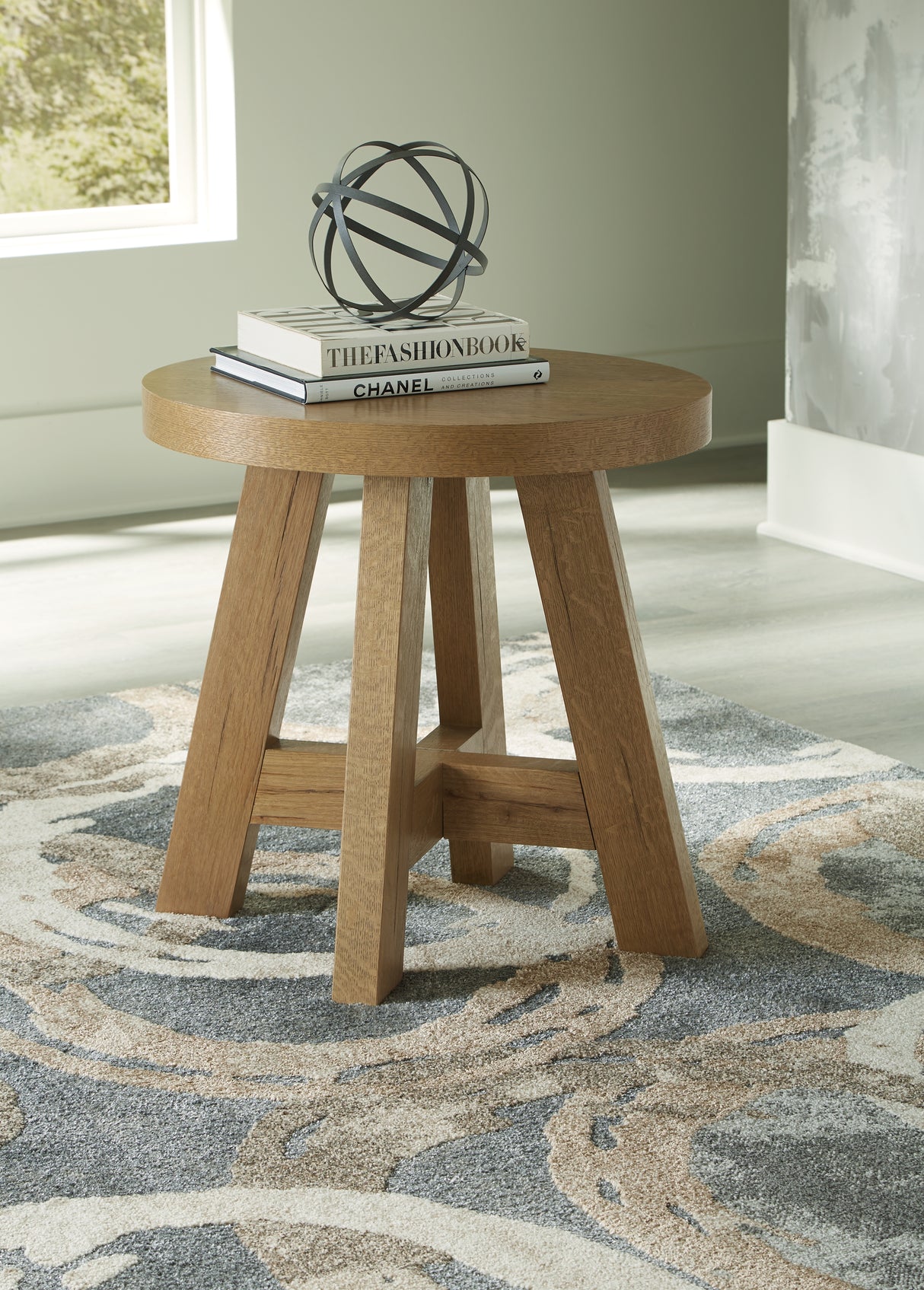 Brinstead Light Brown End Table from Ashley - Luna Furniture