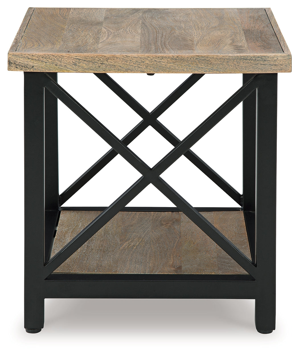 Bristenfort Brown/Black End Table from Ashley - Luna Furniture