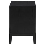 Brookmead 2-Drawer Nightstand Black from Coaster - Luna Furniture