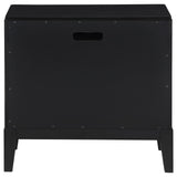 Brookmead 2-Drawer Nightstand Black from Coaster - Luna Furniture