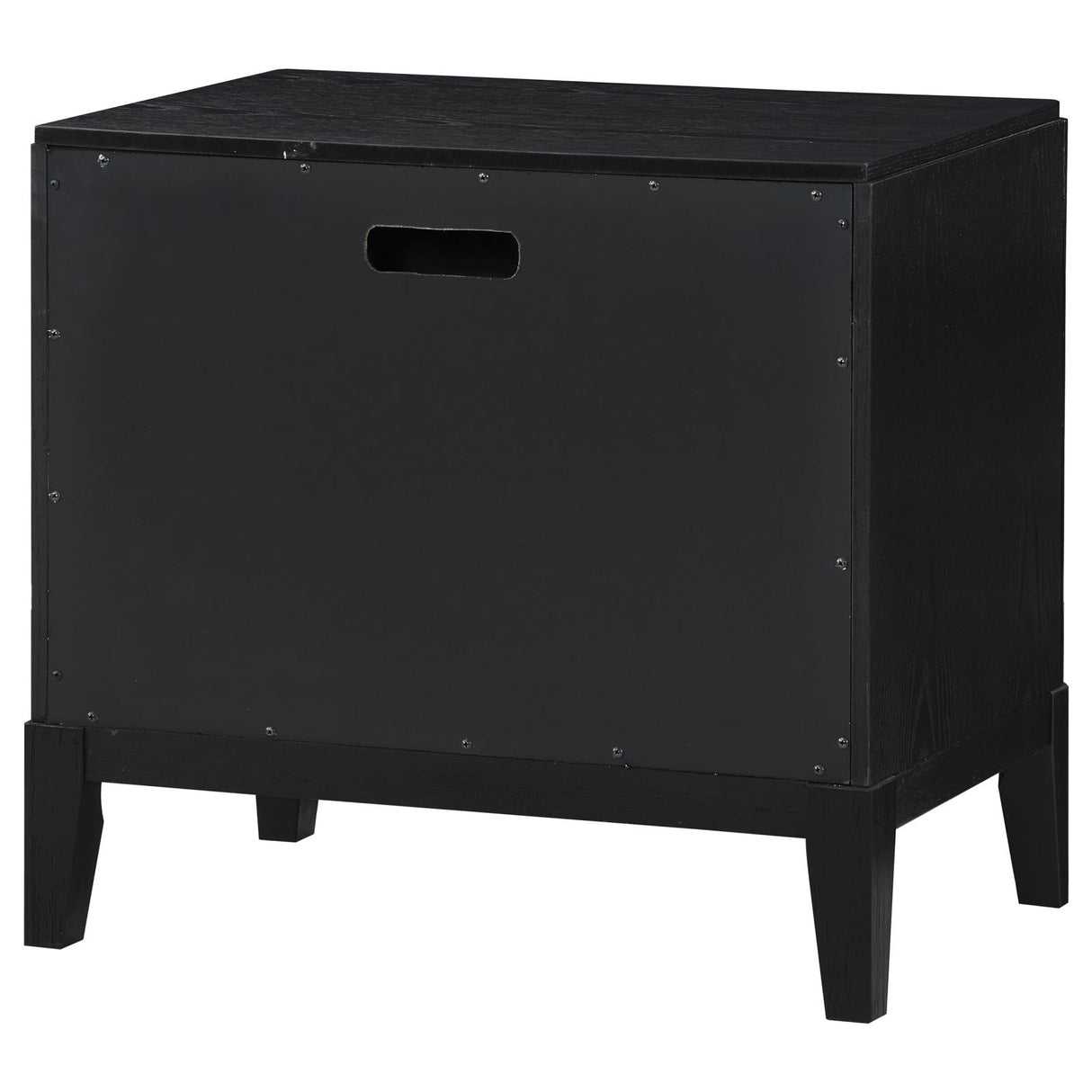 Brookmead 2-Drawer Nightstand Black from Coaster - Luna Furniture