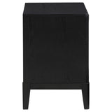 Brookmead 2-Drawer Nightstand Black from Coaster - Luna Furniture