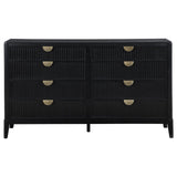 Brookmead 8-drawer Bedroom Dresser Black from Coaster - Luna Furniture