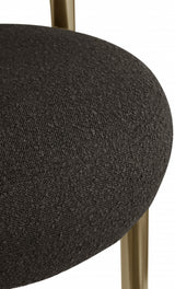 Bordeaux Brown Boucle Fabric Accent Chair from Meridian - Luna Furniture