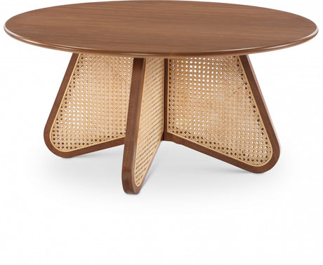 Brown Butterfly Coffee Table from Meridian - Luna Furniture