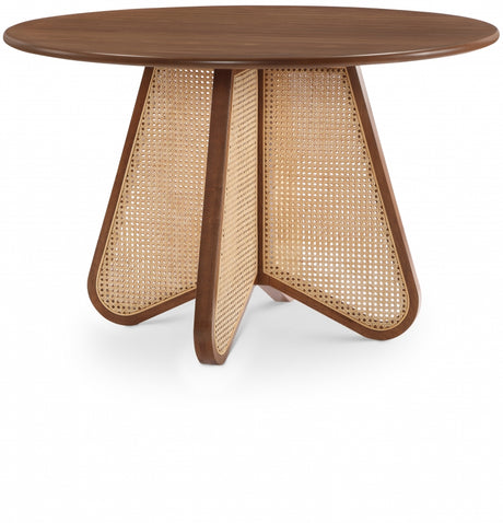 Brown Butterfly Dining Table from Meridian - Luna Furniture