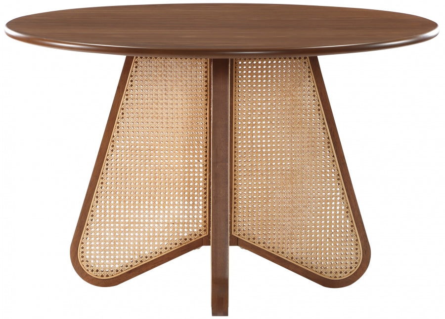 Brown Butterfly Dining Table from Meridian - Luna Furniture