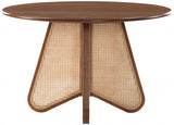 Brown Butterfly Dining Table from Meridian - Luna Furniture