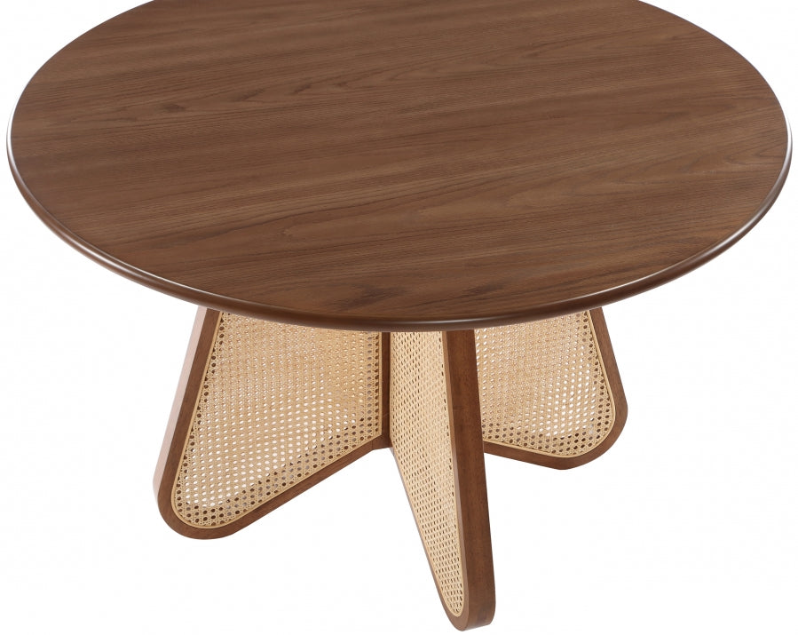 Brown Butterfly Dining Table from Meridian - Luna Furniture