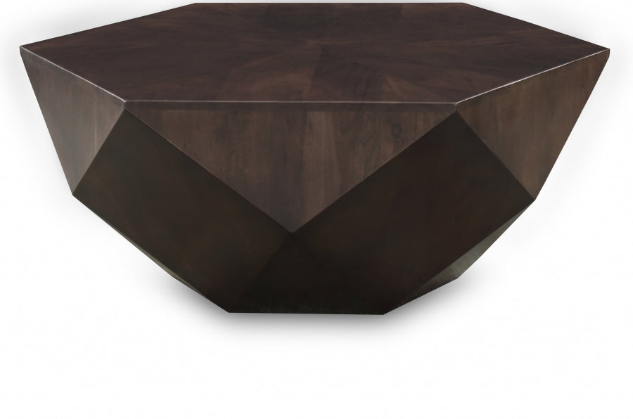 Brown Diamante Coffee Table from Meridian - Luna Furniture