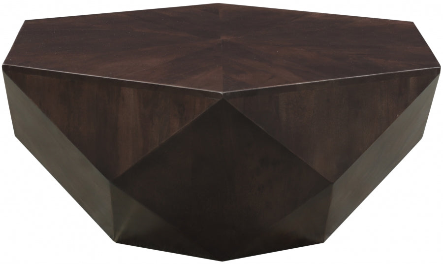 Brown Diamante Coffee Table from Meridian - Luna Furniture