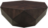 Brown Diamante Coffee Table from Meridian - Luna Furniture