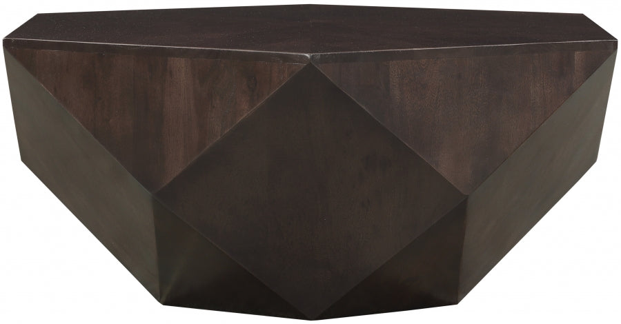 Brown Diamante Coffee Table from Meridian - Luna Furniture