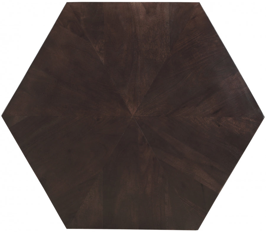 Brown Diamante Coffee Table from Meridian - Luna Furniture